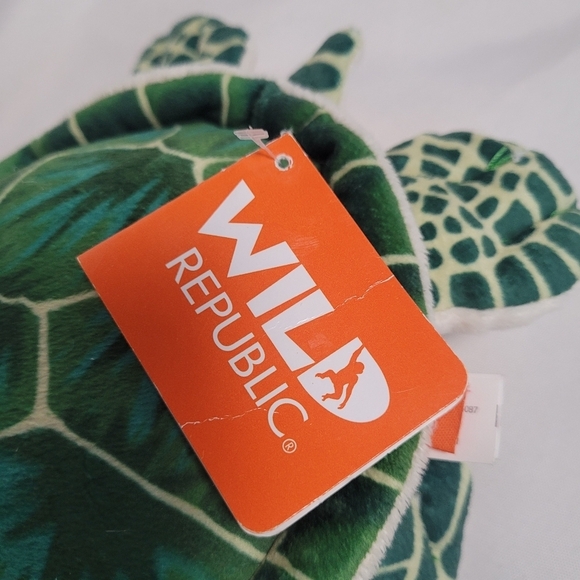 Wild Republic Sea Turtle 10" Plush Stuffed Animal Toy - Picture 6 of 10